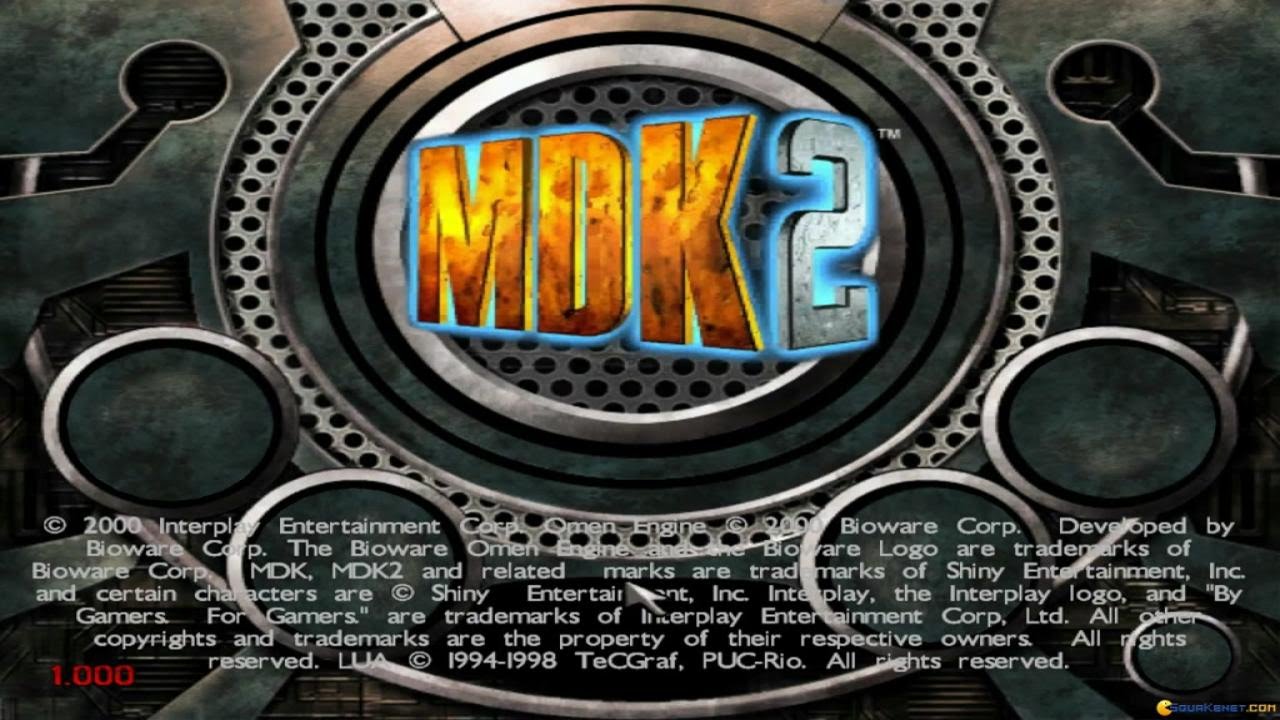 MDK 2 gameplay (PC Game, 2000)