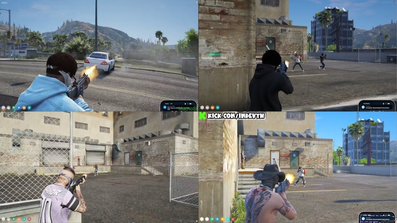 Manor vs New Cypress For a Bank Truck At Mirror Park | Multi POV | NoPixel 4.0 GTA RP