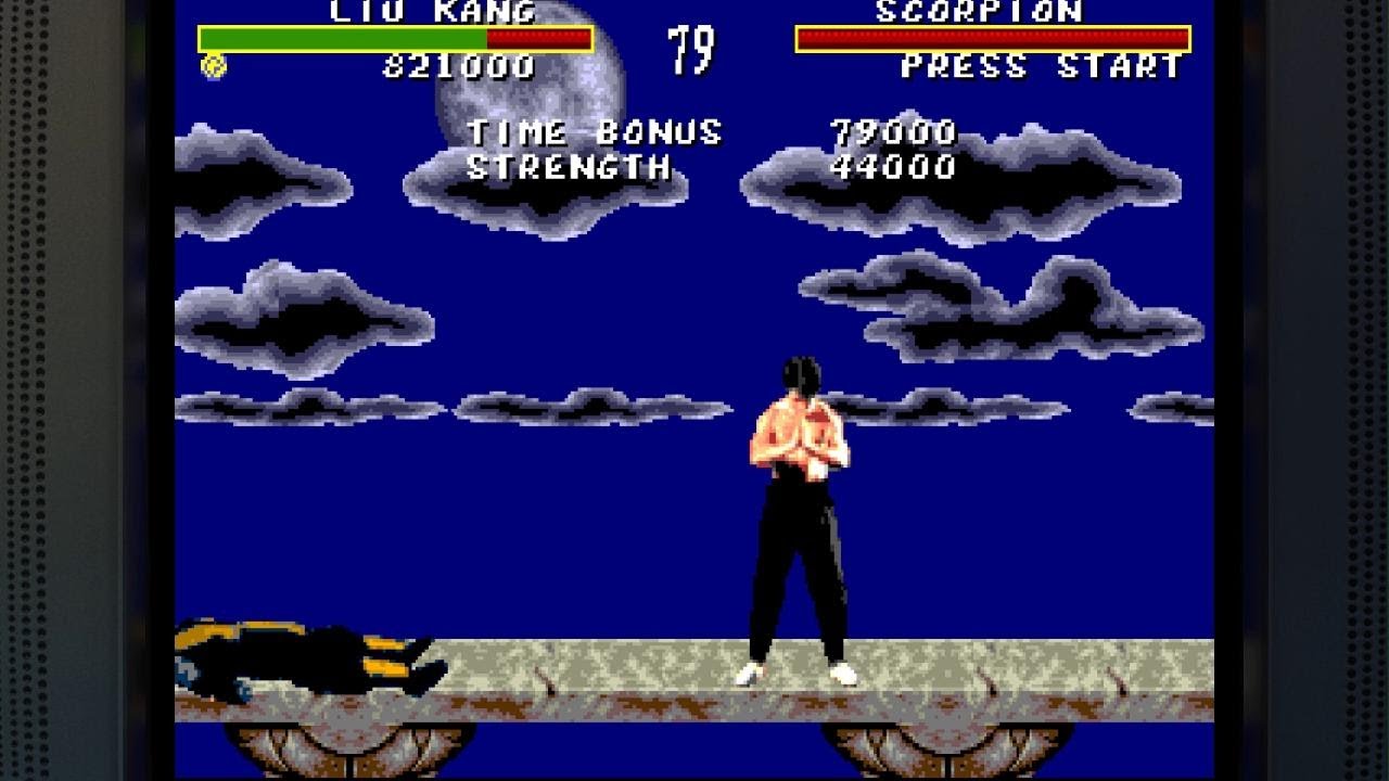 Mortal Kombat Genesis Liu Kang Very Hard Run No Rounds Lost