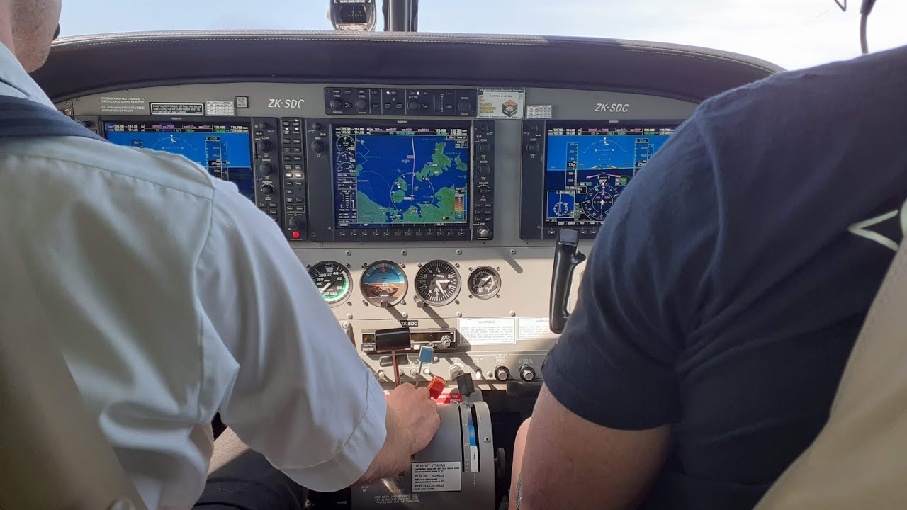 Full flight | Auckland to Claris | Barrier Air | Cessna 208B