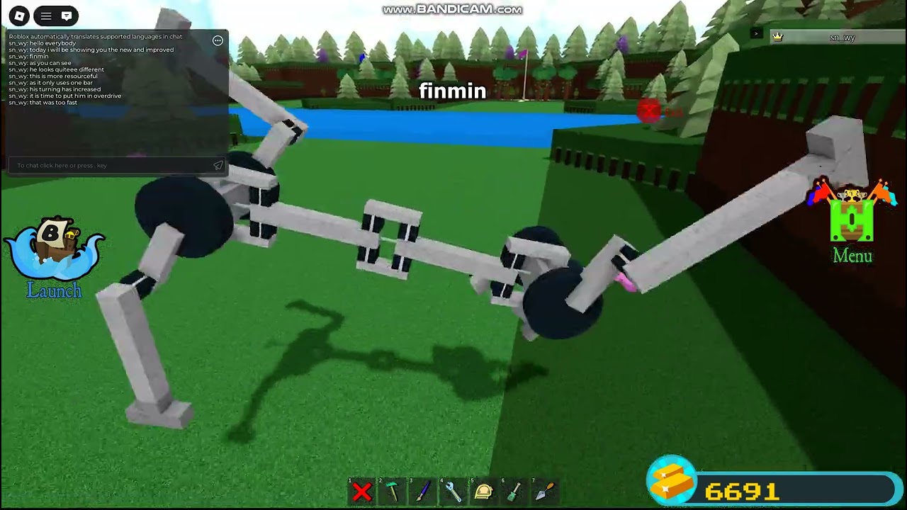 new finmin vers. showcase (build a boat for terasure)