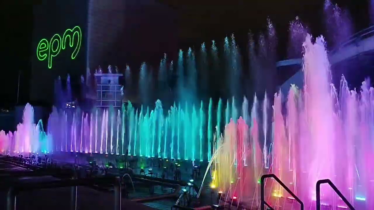 Show Fuente de Epm 2025 Alumbrados medell&iacute;n edici&oacute;n 2025
