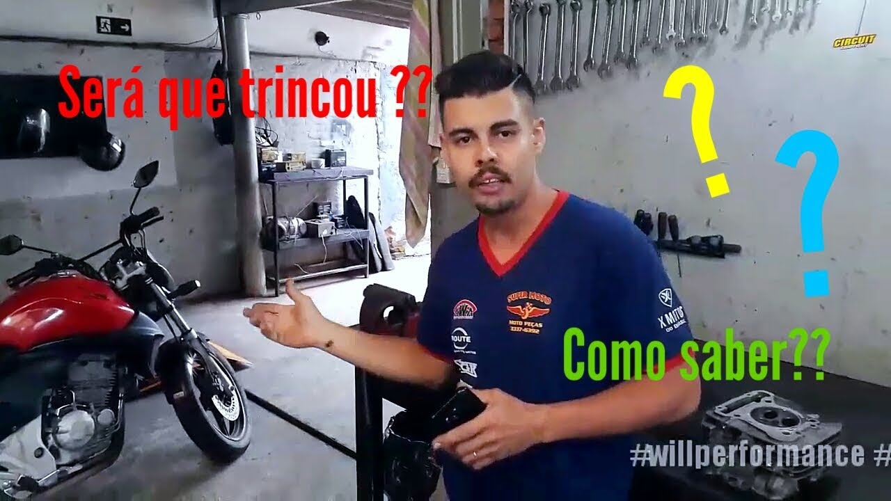 Como saber se o CABEÇOTE da sua CB/XRE 300 Trincou??
