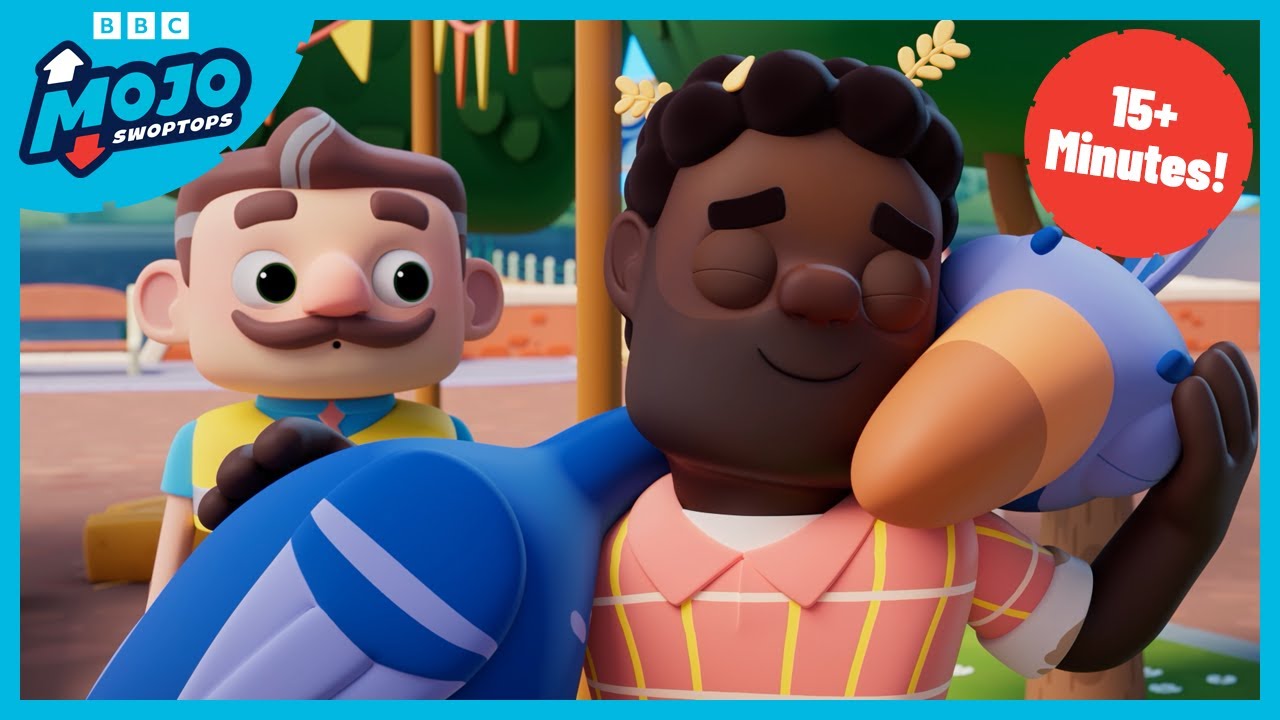 The Strange and Giant Animals of Swoppiton 🐷🐔 | Fun Truck Cartoon for Kids | Mojo Swoptops