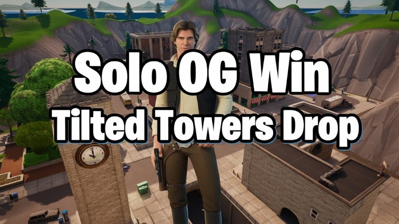 Fortnite OG Solo Win (Tilted Towers Drop)