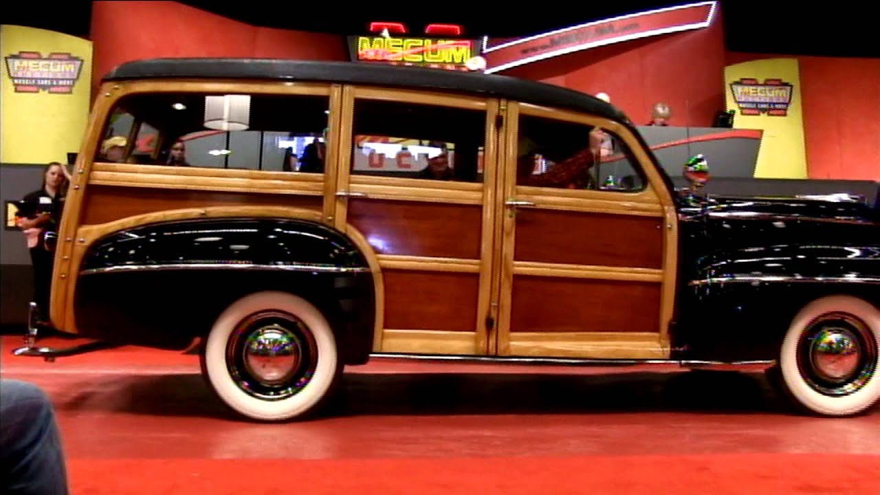 1948 Ford Woody Estate Wagon at auction and a dog slept through it.