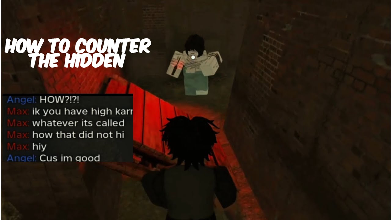 Roblox Violence District How to Counter The Hidden (and break its ankles)