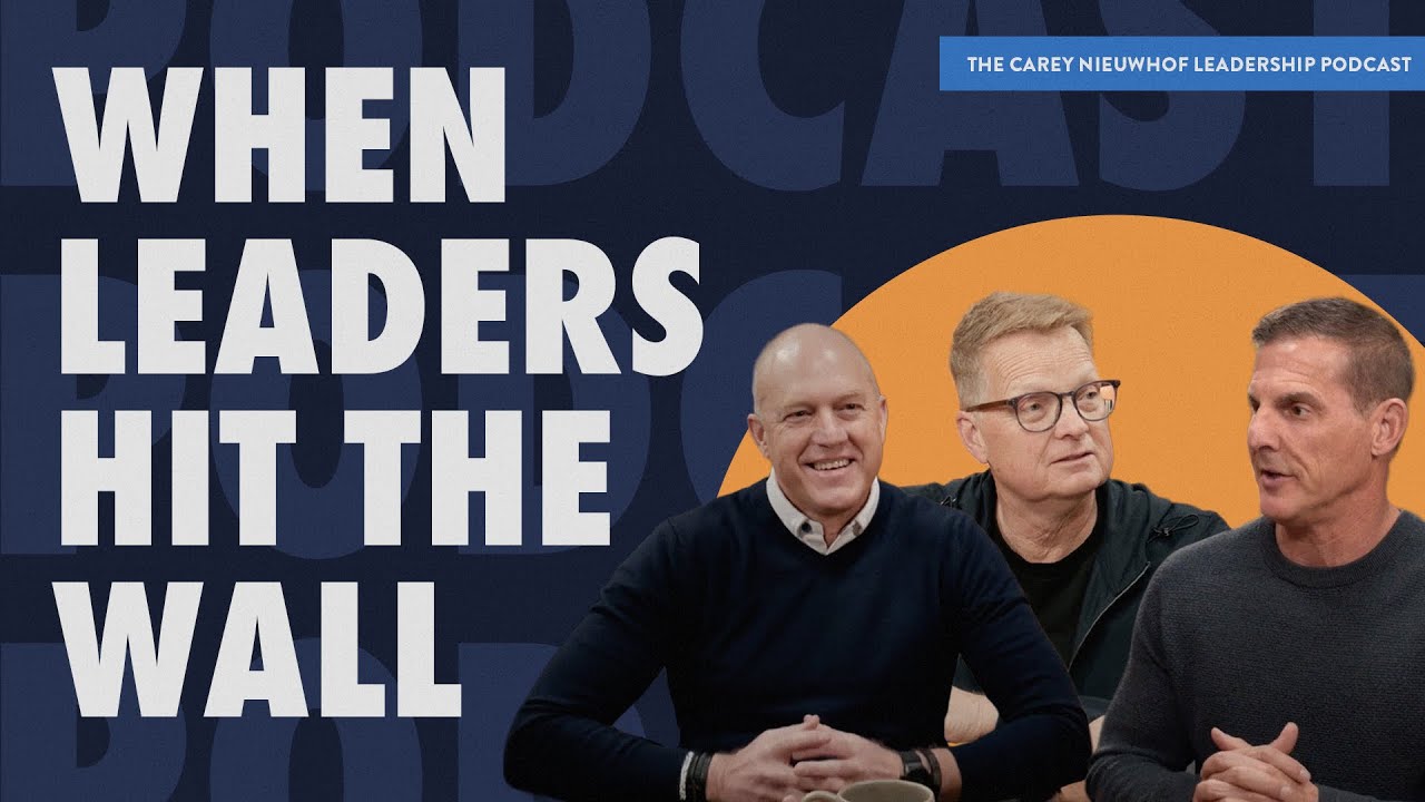 Craig Groeschel and His Therapist: What Happens When a Leader Hits a Breaking Point