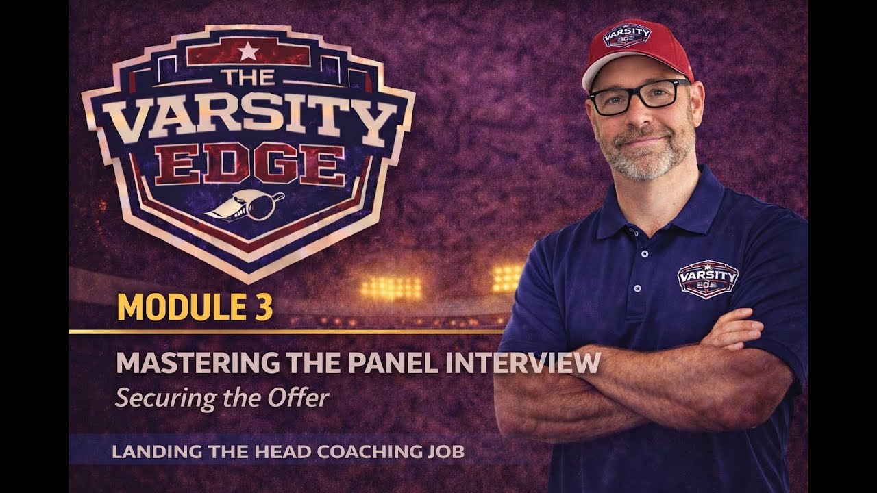 The Varsity Edge: Landing the Head Coaching Job Module #3