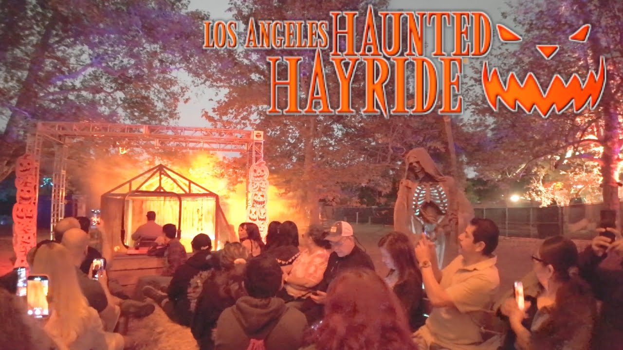 Hayride Ridethrough at The Los Angeles Haunted Hayride 2025 | Halloween Event