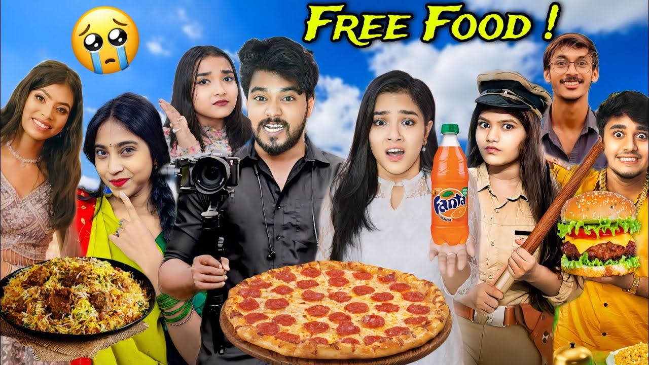 Asking Famous Youtubers For Free Food 🫣 Youtuber দের থেকে Free খাবার খেতে গিয়ে এসব কি হলো🤬