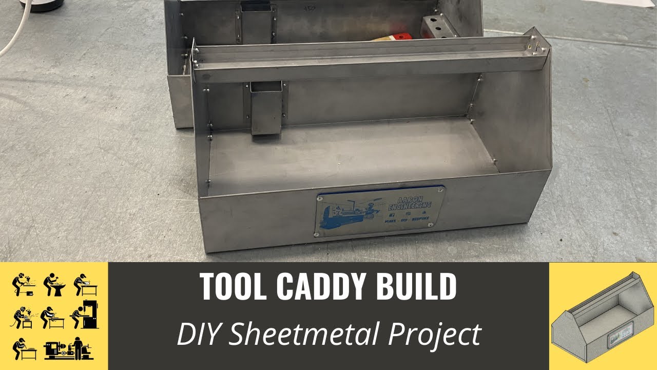 DIY Tool Caddy - Sheetmetal FREE PLANS