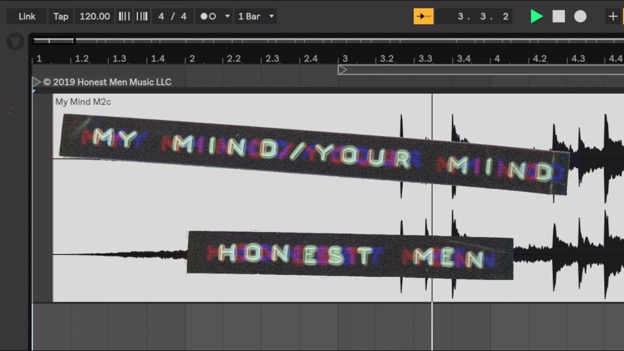 Honest Men - My Mind (Lyric Video)