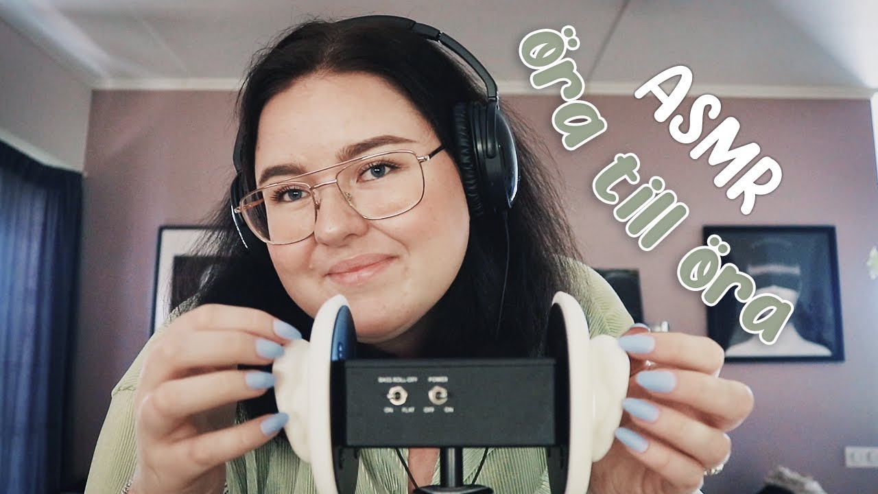 ASMR Med 3DIO Mic👂🏻- ÖRA TILL ÖRA I MITT KÖK ✨