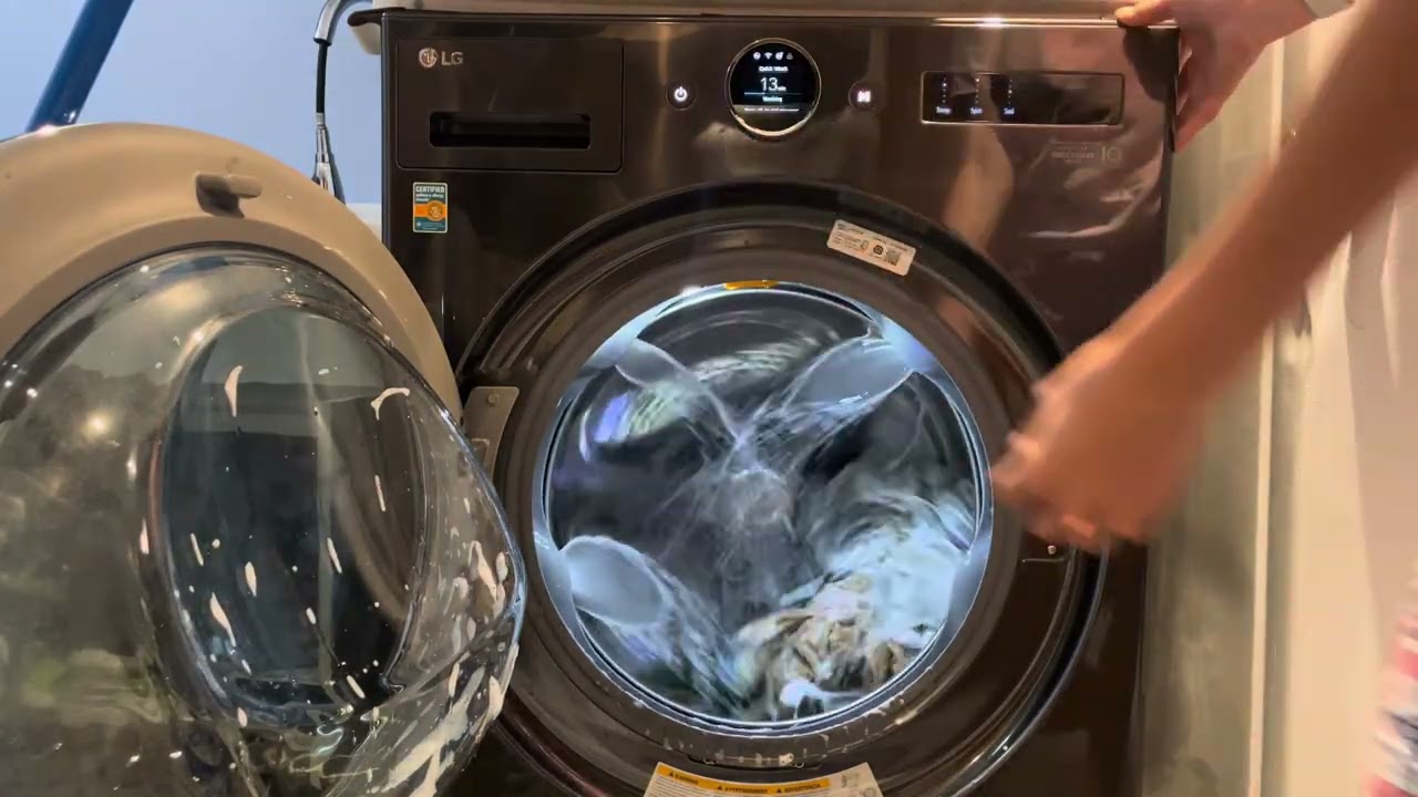 LG WM6700HBA speed wash towels and a blanket Full cycle 3 OF N/A