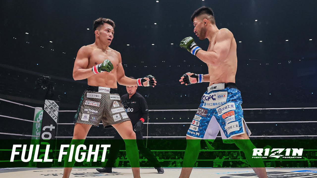 Full Fight | 新居すぐる vs. 摩嶋一整 / Suguru Nii vs. Kazumasa Majima  - 超RIZIN.3