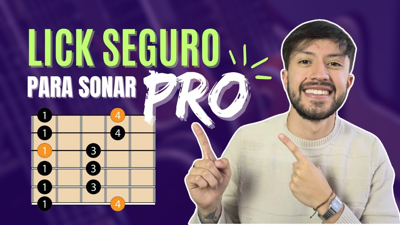UN LICK para CONECTAR tus PENTATÓNICAS y sonar PRO