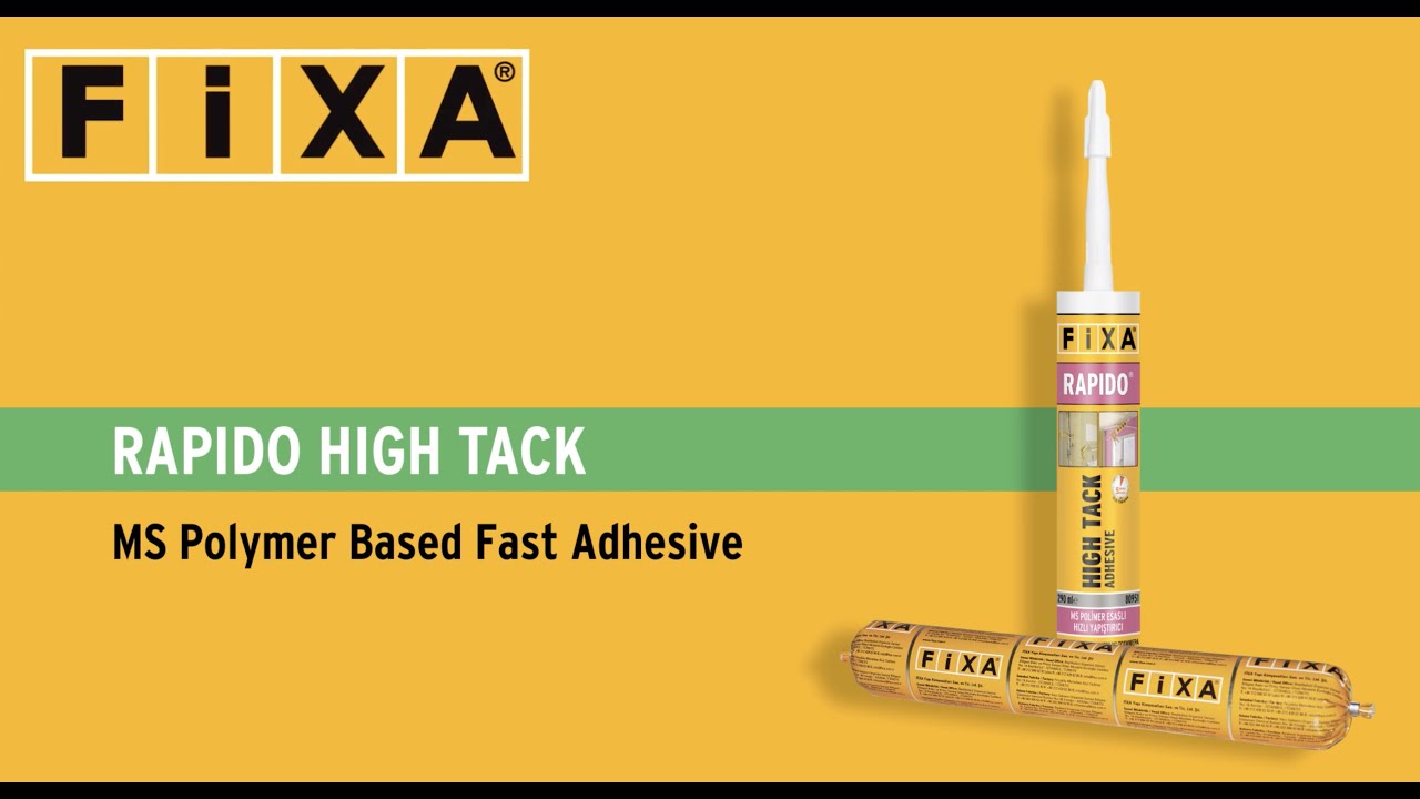 RAPIDO HIGH TACK MS Polymer Based Fast Adhesive