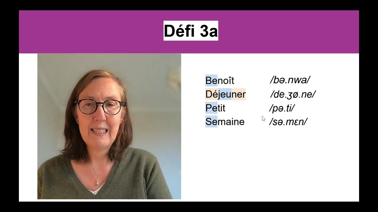 Bien prononcer les sons de E ouverts et fermés en français - Défi 3