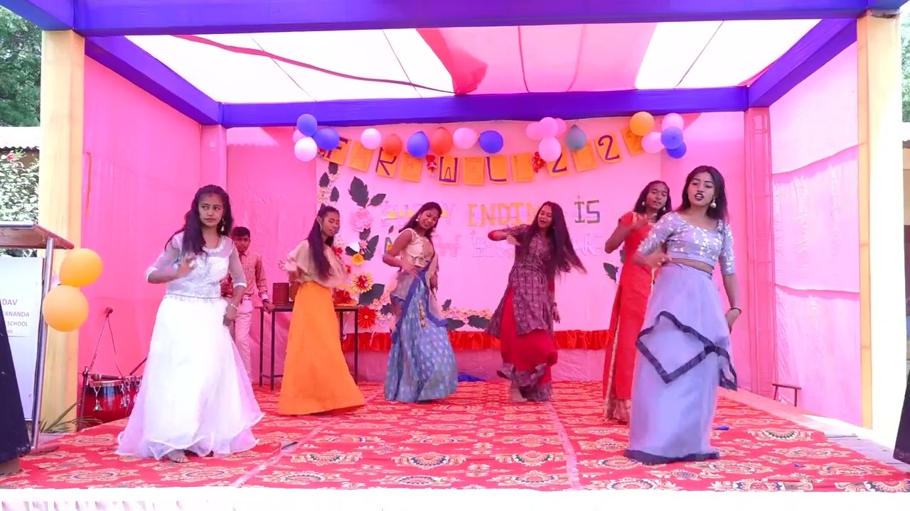 Dholida dance farewell 2022 DAV VIVEKANANDA PUBLIC SCHOOL BERO