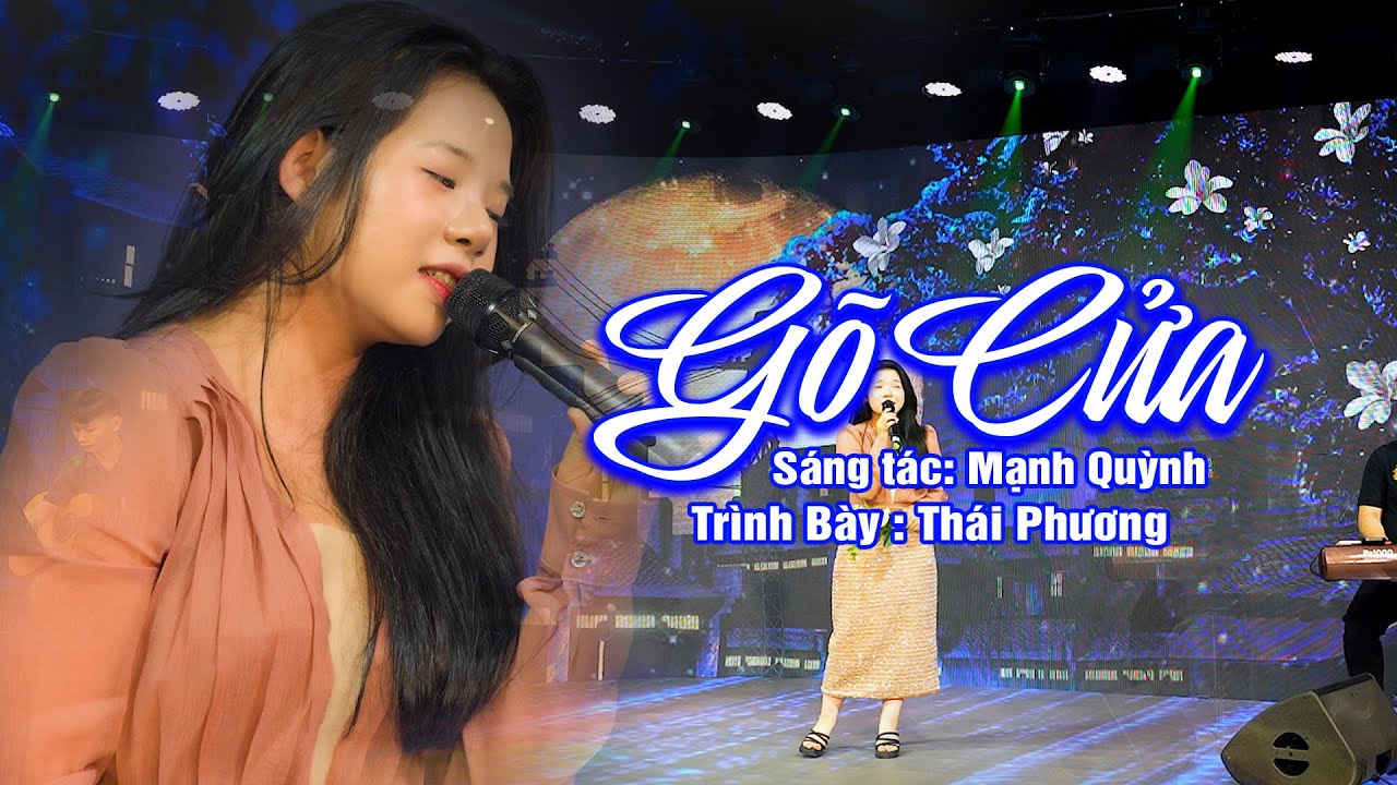 G&otilde; Cửa - Th&aacute;i Phương ( Ph&ograve;ng Tr&agrave; H Music ) Em G&aacute;i C&oacute; Giọng Ca Đặc Biệt L&agrave;m M&ecirc; Mẩn Cả Ph&ograve;ng Tr&agrave;