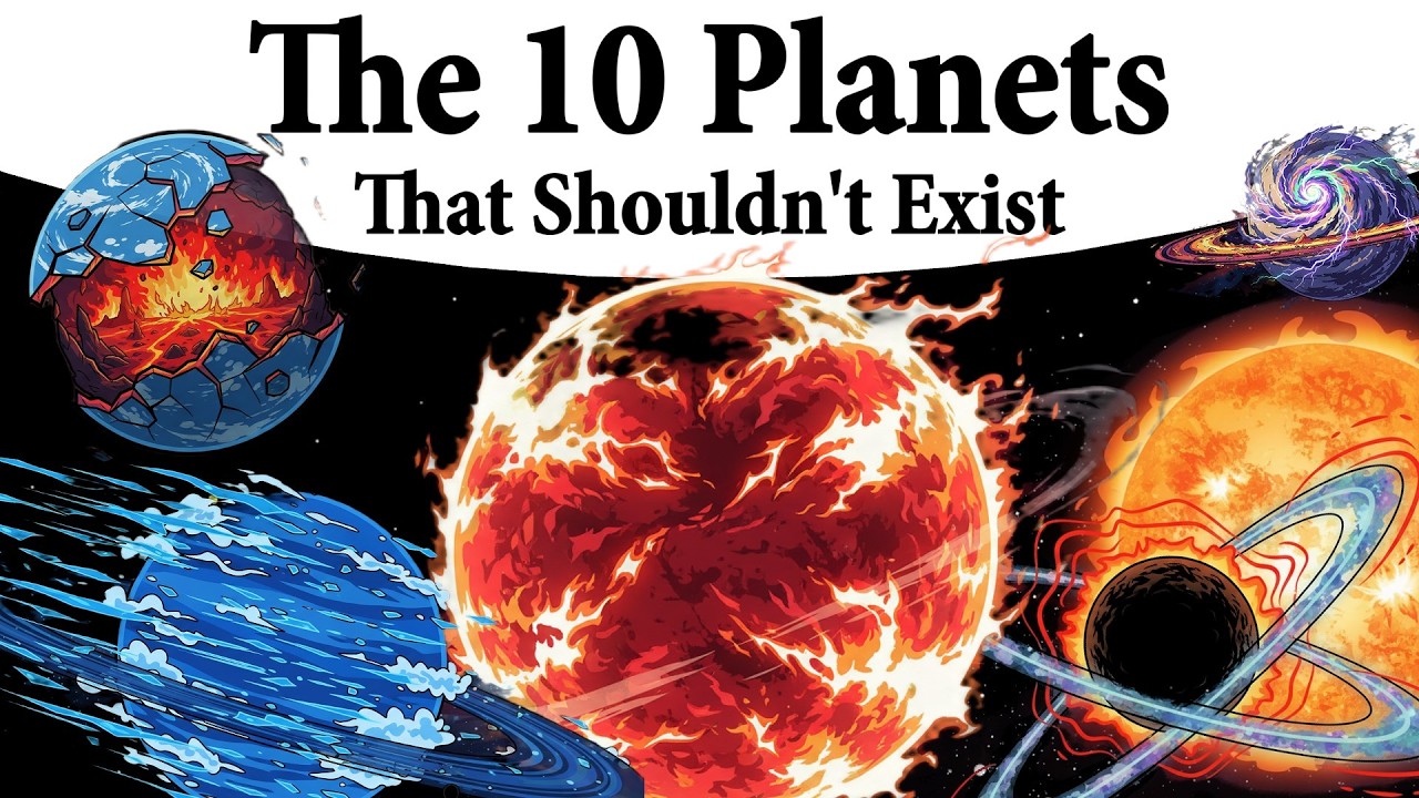 10 Strangest Planets in the Universe That Shouldn’t Exist