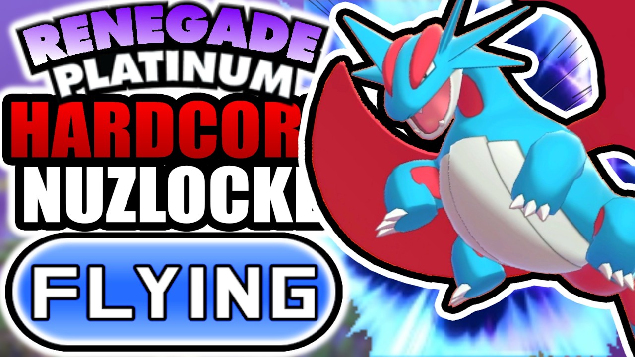 Pokémon Renegade Platinum Hardcore Nuzlocke - Flying Types Only! Gen 4 Romhack!