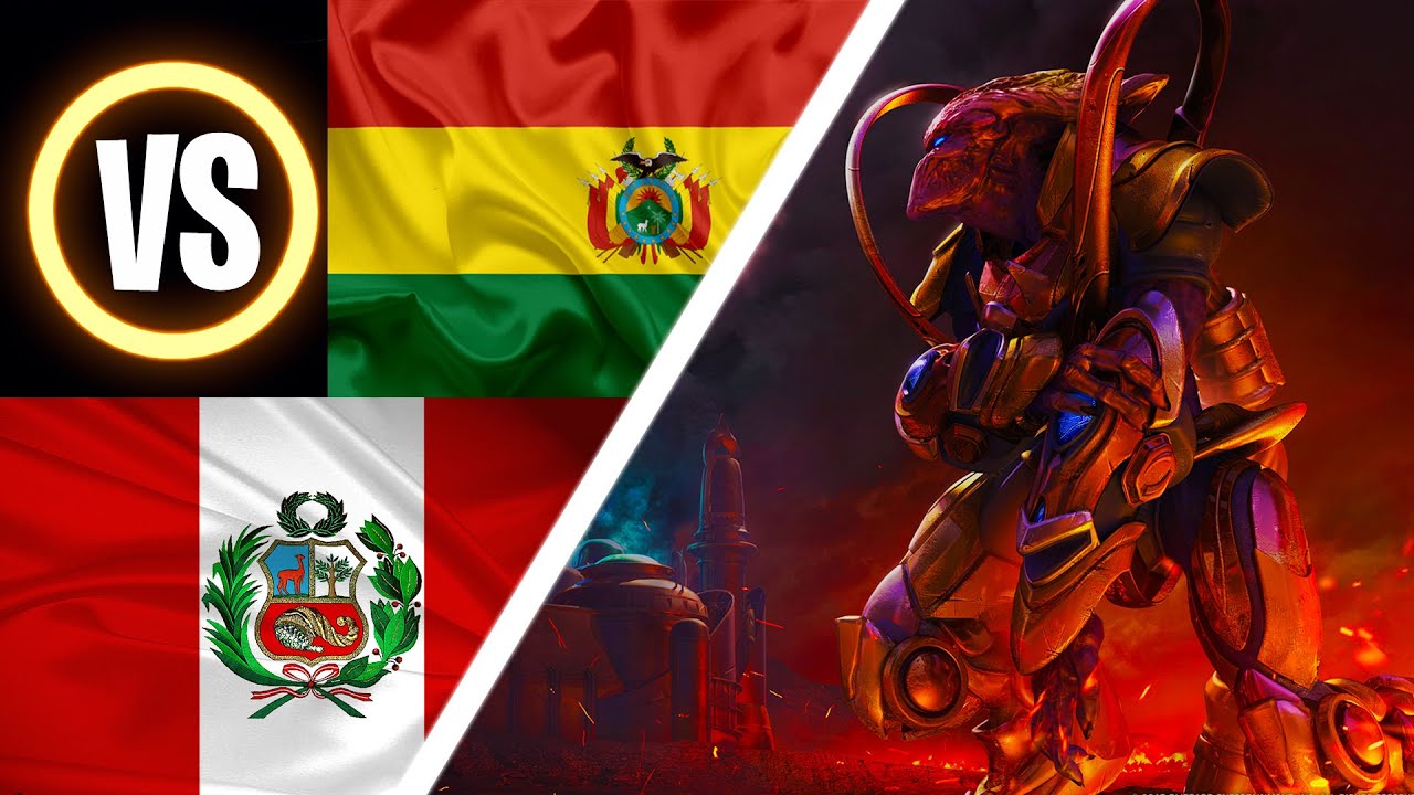 PER&Uacute; vs BOLIVIA en BROODWAR!