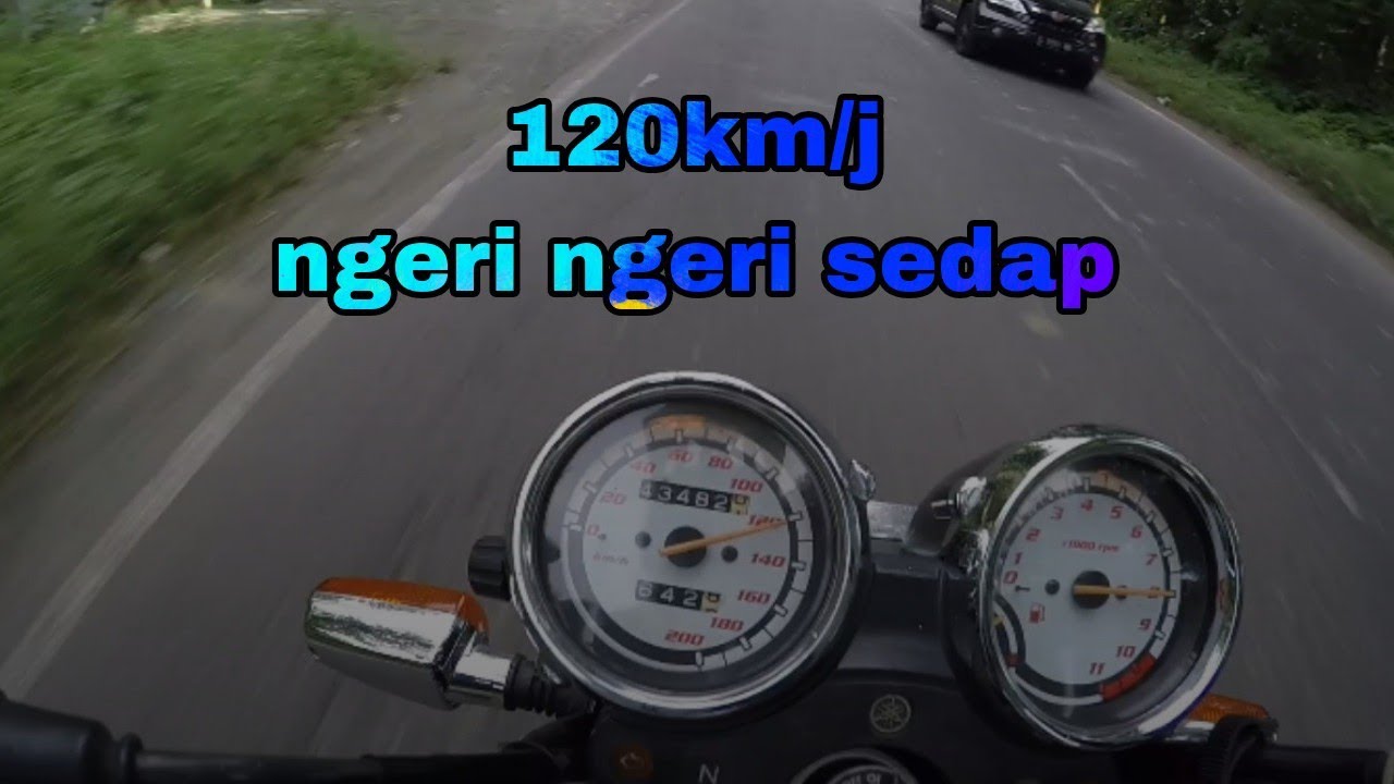 Motovlog ngapak || Tes drive manipol after market yamaha SCORPIO Z 225cc