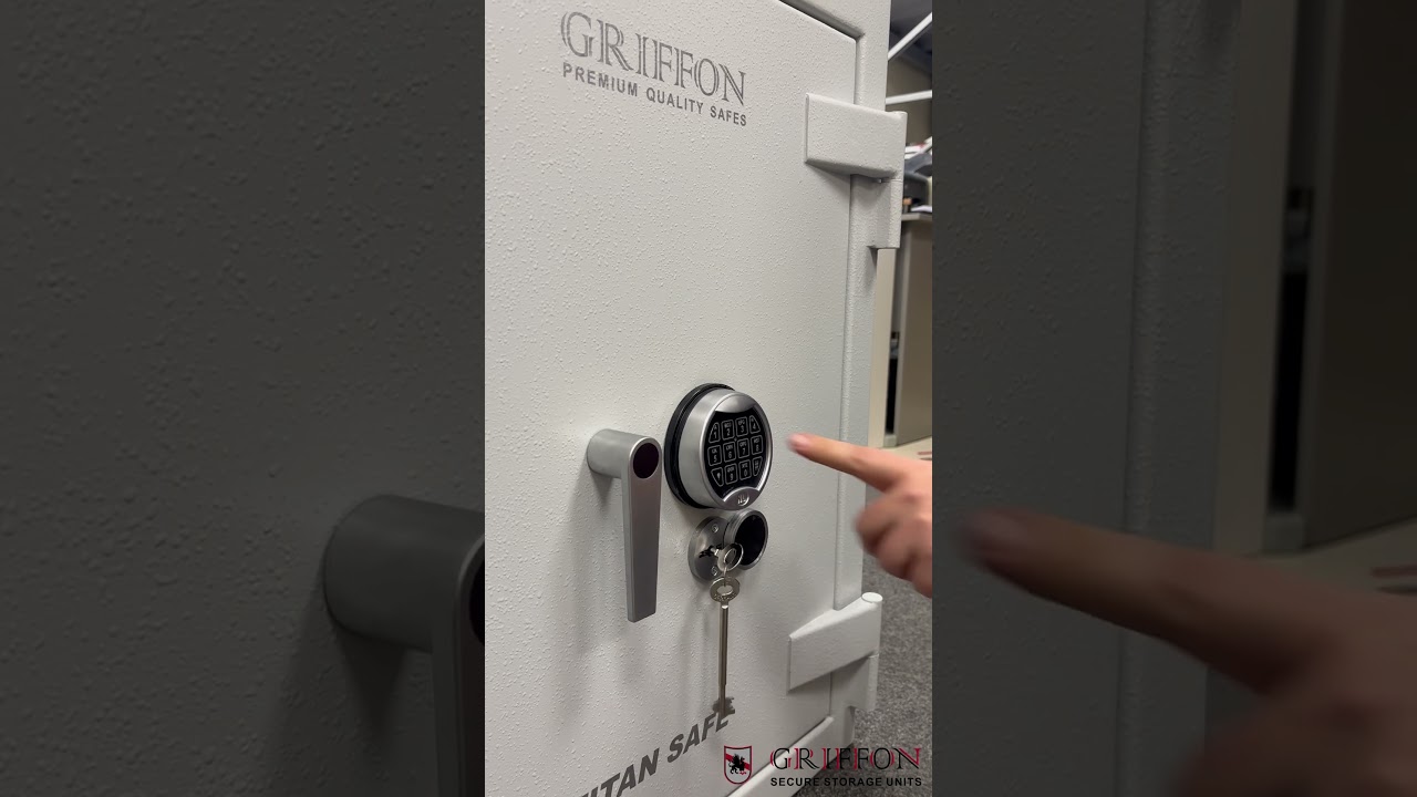Burglary resistant deposit safe GRADE II -CLWD II.81.K.E GREY