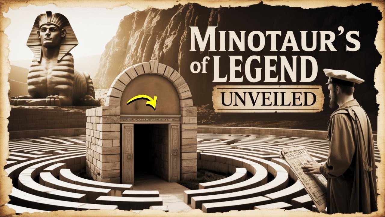 The Labyrinth of Crete – What the Minotaur Legend Was Really Hiding | Relaxing Sleepy Story 😴