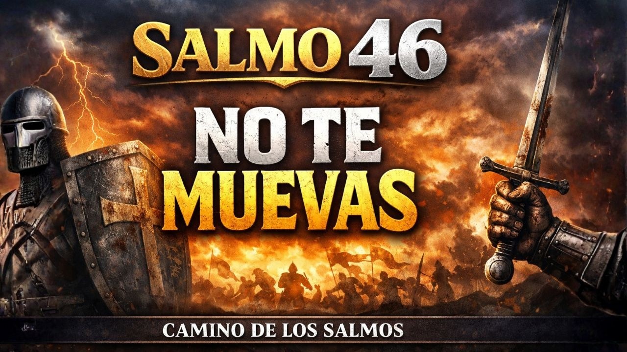 🛡️ SALMO 46 — NO TE MUEVAS, DIOS PELEA POR TI HOY