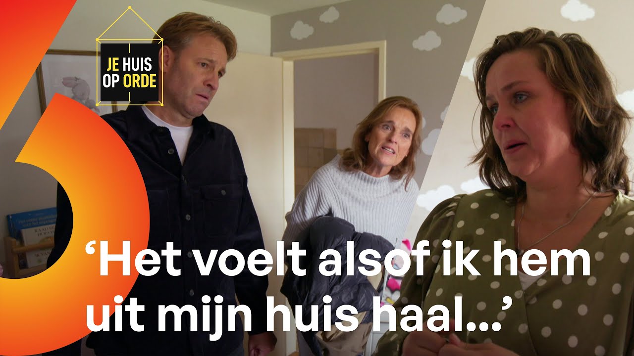 Karin IN TRANEN door AFGELADEN HUIS met spullen van OVERLEDEN ECHTGENOOT 😢 | Je Huis op Orde
