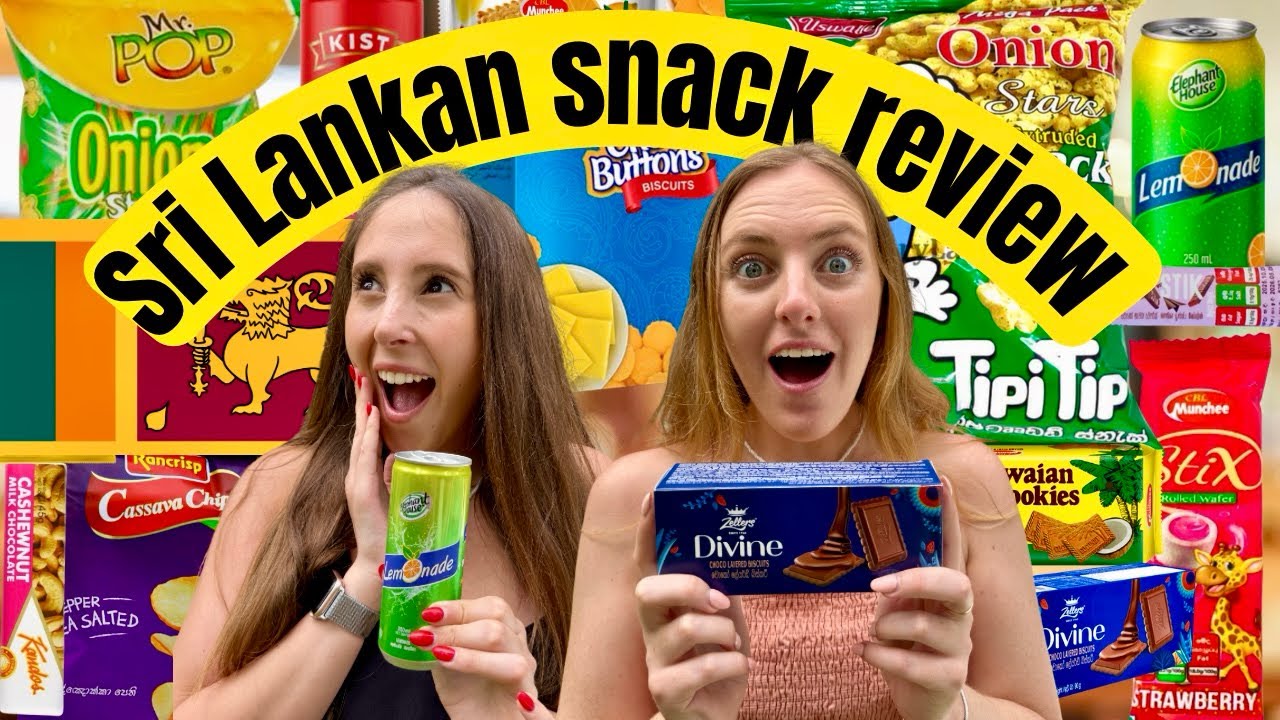 Foreigners Try Sri Lankan Snacks! 🇱🇰