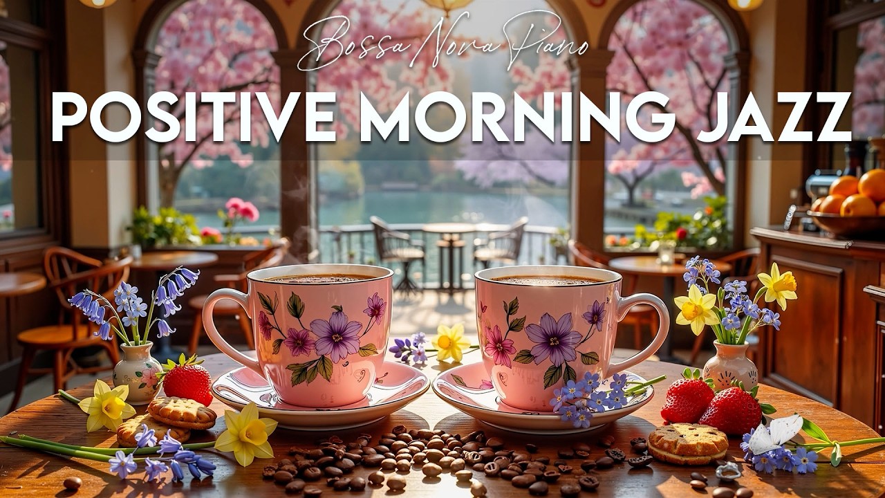 Positive Morning Jazz ~ Delicate Spring Jazz Cafe & Soft Bossa Nova Music for Energy the Day