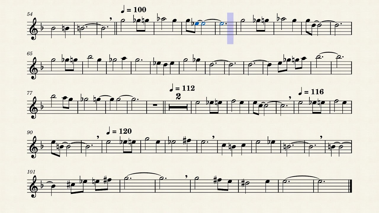 The Godfather Waltz – Nino Rota - Trompette solo