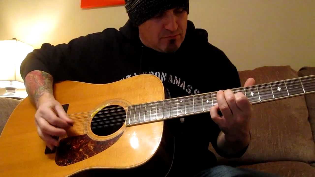 Black Sabbath Spiral Architect 12 string guitar cover Sabbath Bloody Sabbath.