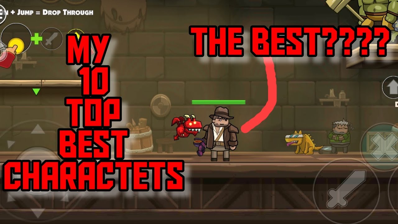My 10 top best characters from the worst to the best (This is my opinion) |Blackmoor 2