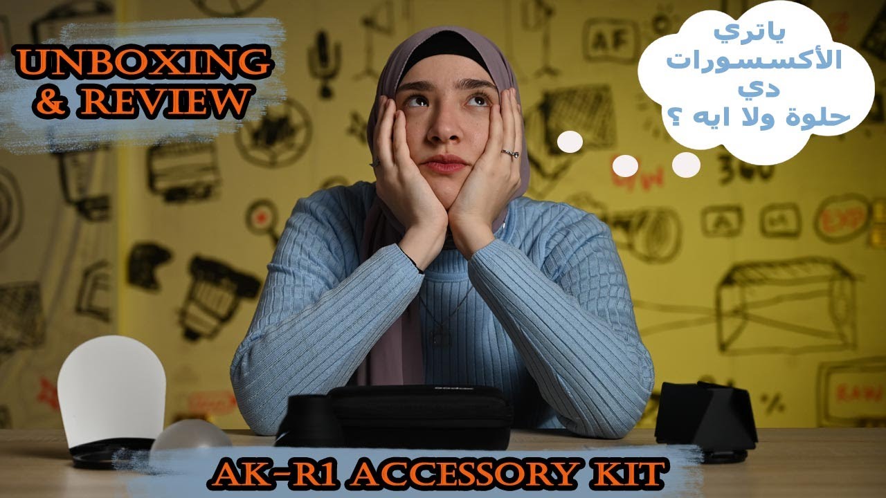 unboxing & Review Godox Ak-R1 Accessory Kit