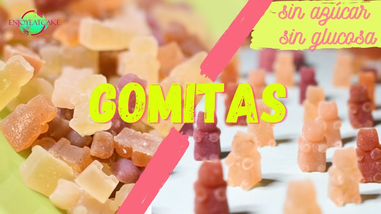 COMO HACER GOMITAS SIN AZÚCAR