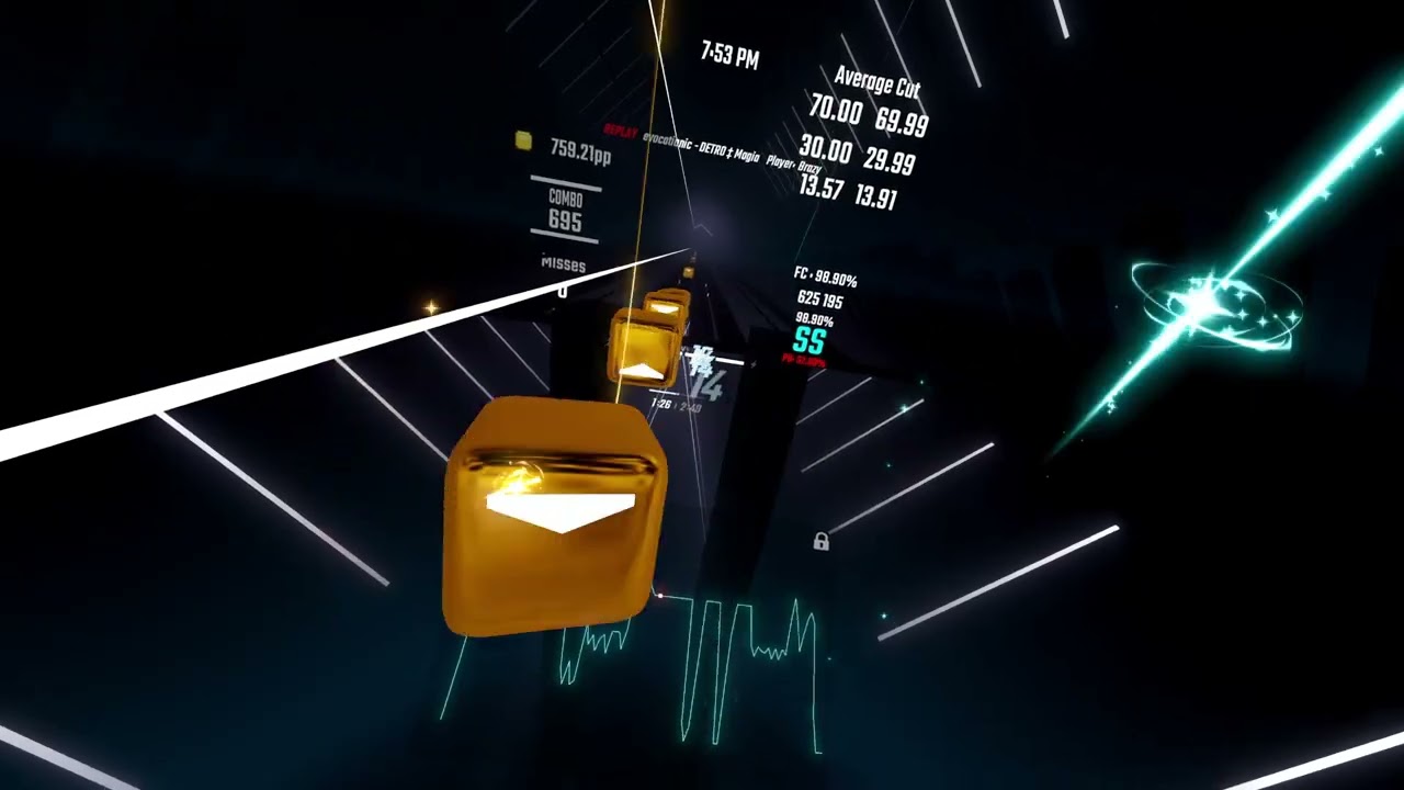 [Beat Saber] Brazy || Evocationic (Expert) - 98.95% 777pp SS