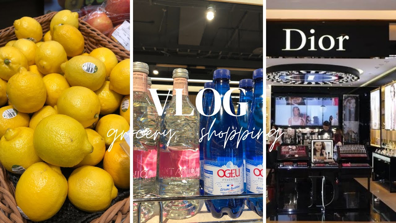 Grocery shopping vlog and haul | supermarket in Taiwan
