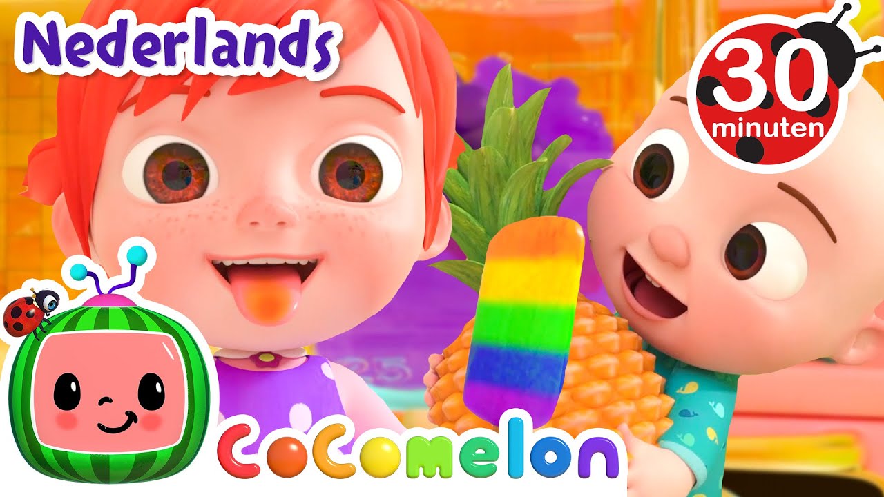 Het kleurenlied | CoCoMelon | Moonbug Kids Nederlands - Kindertekenfilms en Liedjes