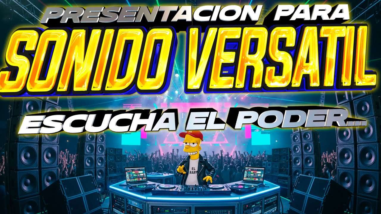 ESTA PRESENTACION SONIDERA ESTÁ C4BR0N4