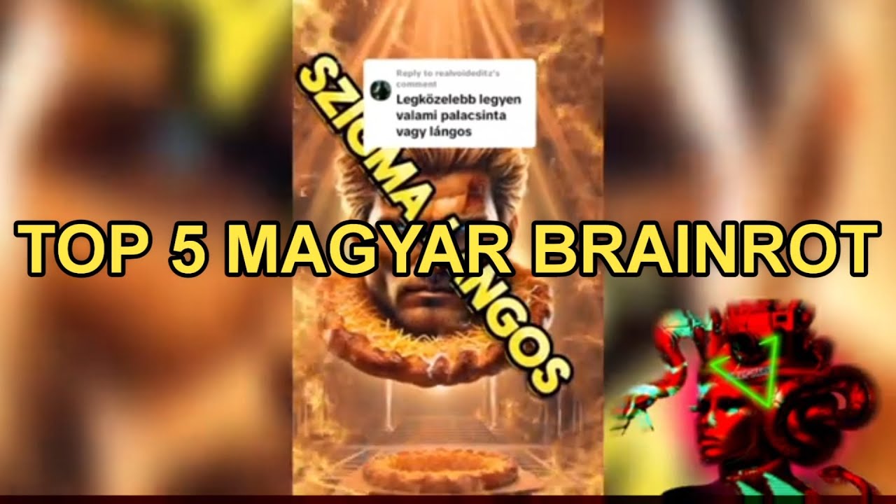 TOP 5 MAGYAR BRAINROT😁😁 #brainrotmemes #magyarm&eacute;m #lurithon