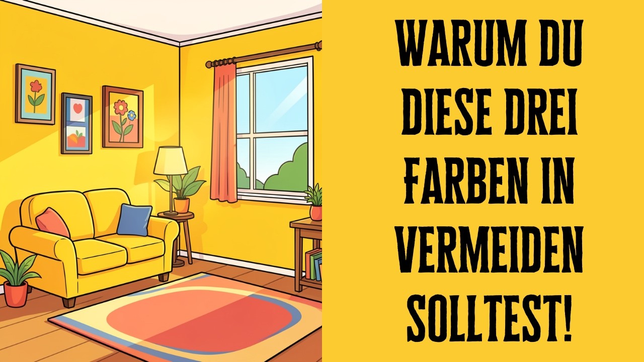 Warum du diese drei Farben in deinem Zuhause vermeiden solltest!