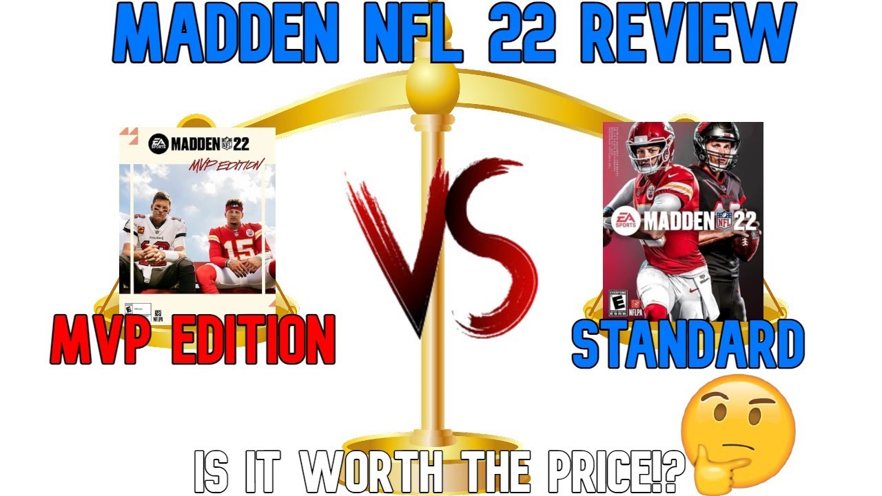 Madden NFL 22 Review! MVP Edition Vs Dynasty Vs Standard! MUT Ultimate Team Tips