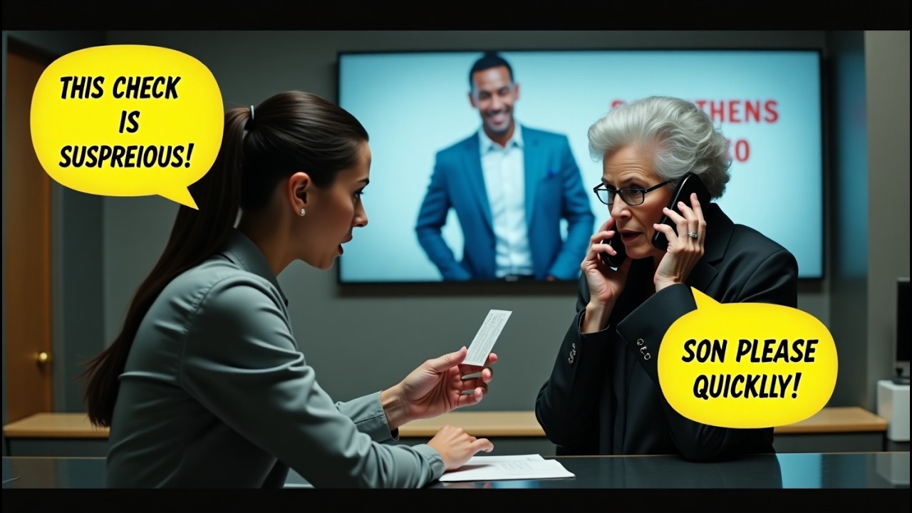 Bank Teller’s Racist Blunder: Shreds CEO’s Mom’s Check, Instantly Regrets It!