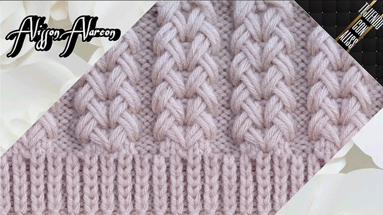#627 - TEJIDO A DOS AGUJAS / knitting patterns / Alisson . A