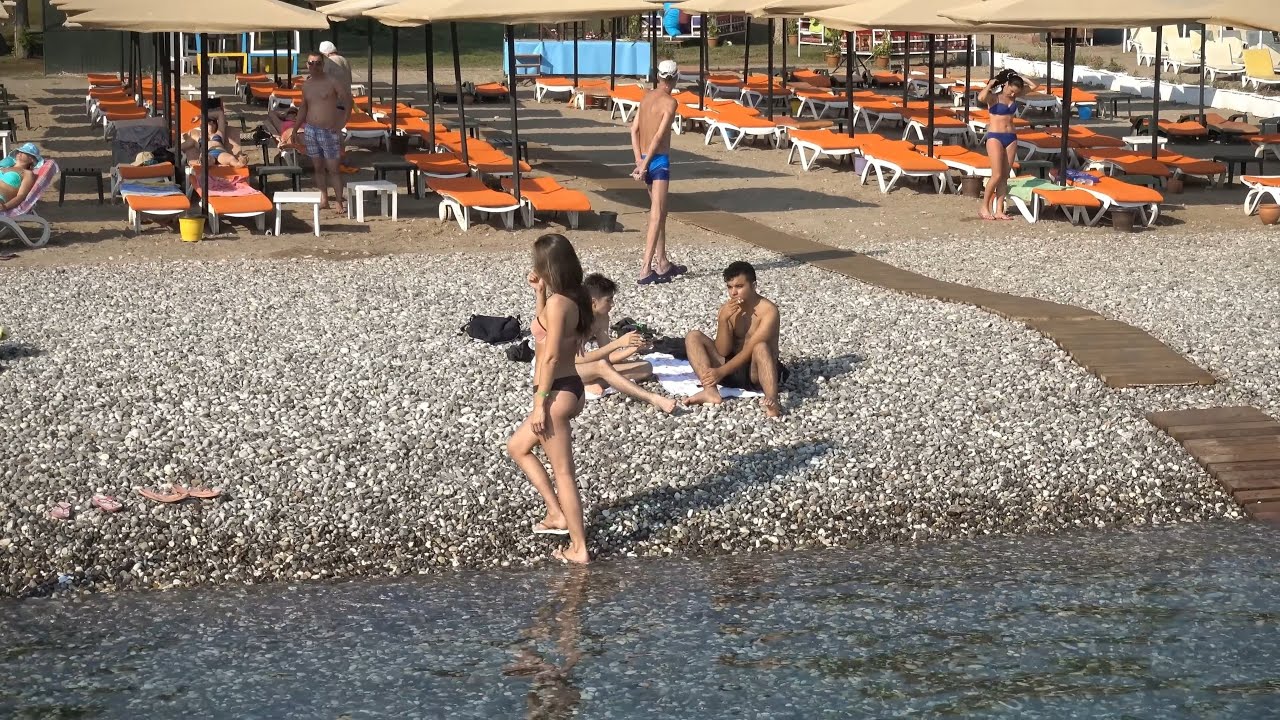 Mediterranean Sea Coast - A Great Beach - Fantastic Views